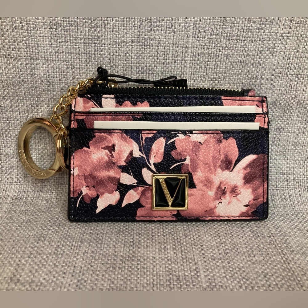 victoria's Secret wallet cardholder - Card Case Keychain Charm